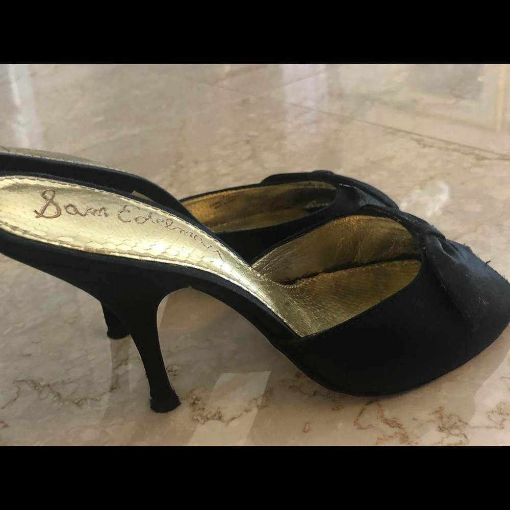 Sam Edelman High Heel Sandel Blk SZ 71/2